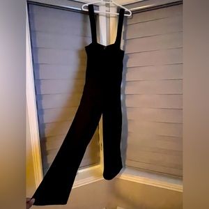 Ladies wide leg overalls/jumpsuit